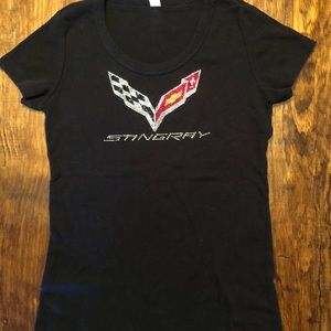 Corvette Stingray baby tee